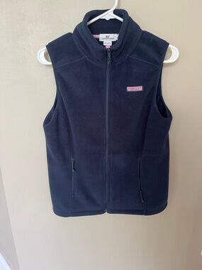 Vineyard Vines Navy Fleece Vest - Women’s XS. Never Worn